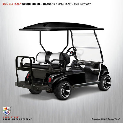 Doubletake complete EZ-GO TXT Golf Cart Refurbish Kit in Black