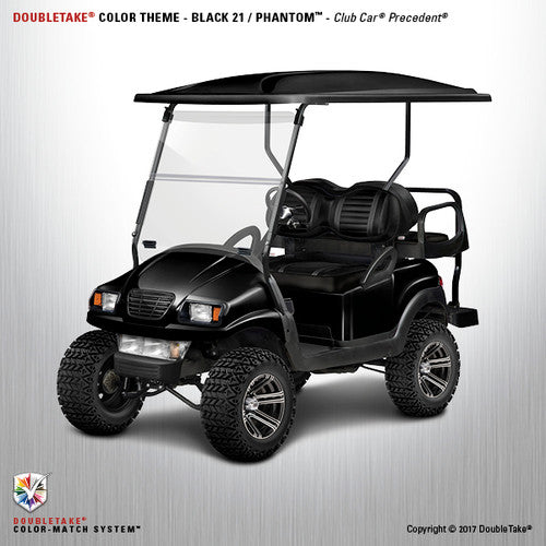 Doubletake Precedent Complete Black Golf Cart Refurbish Kit Phantom Body