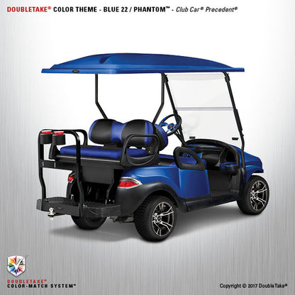 Doubletake Precedent Complete Blue Golf Cart Refurbish Kit Phantom Body