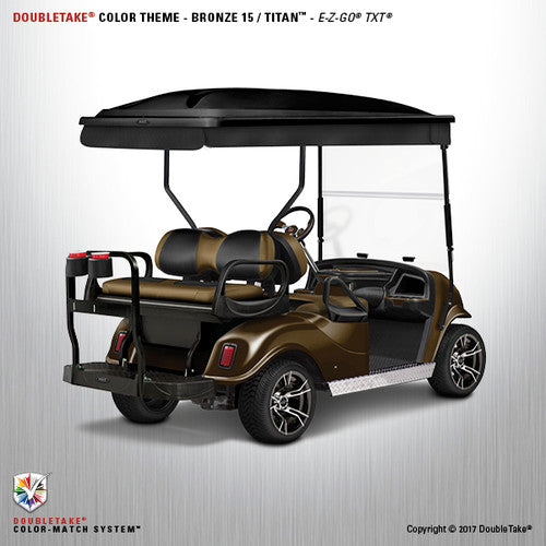 Doubletake complete Spartan Golf Cart Refurbish Kit in Bronze