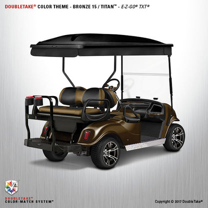 Doubletake complete Spartan Golf Cart Refurbish Kit in Bronze