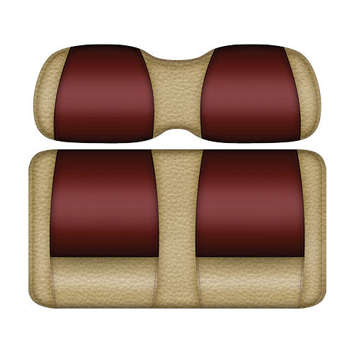 DoubleTake Two Tone Rear Seat Cushion Set - Veranda Edition - Sand