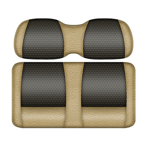 DoubleTake Two Tone Rear Seat Cushion Set - Veranda Edition - Sand