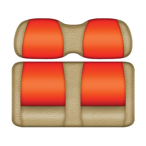 DoubleTake Two Tone Rear Seat Cushion Set - Veranda Edition - Sand
