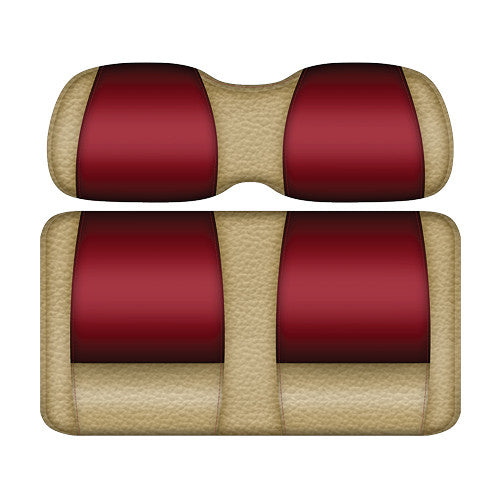 DoubleTake Two Tone Rear Seat Cushion Set - Veranda Edition - Sand