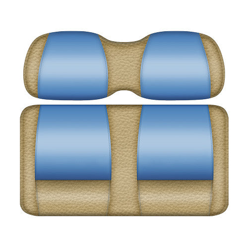 DoubleTake Two Tone Rear Seat Cushion Set - Veranda Edition - Sand