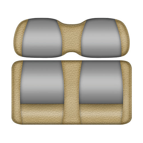 DoubleTake Two Tone Rear Seat Cushion Set - Veranda Edition - Sand