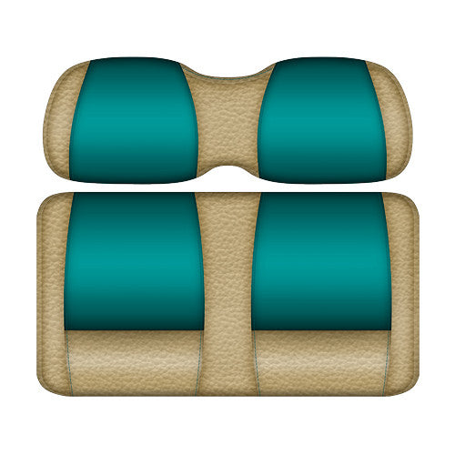 DoubleTake Two Tone Rear Seat Cushion Set - Veranda Edition - Sand