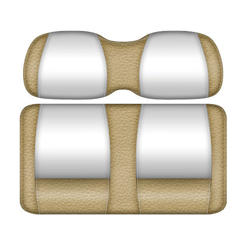 DoubleTake Two Tone Rear Seat Cushion Set - Veranda Edition - Sand