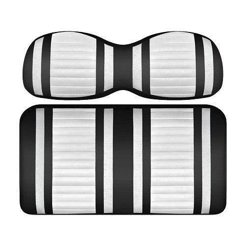 DoubleTake Two Tone Rear Seat Cushion Set - Extreme Edition - White