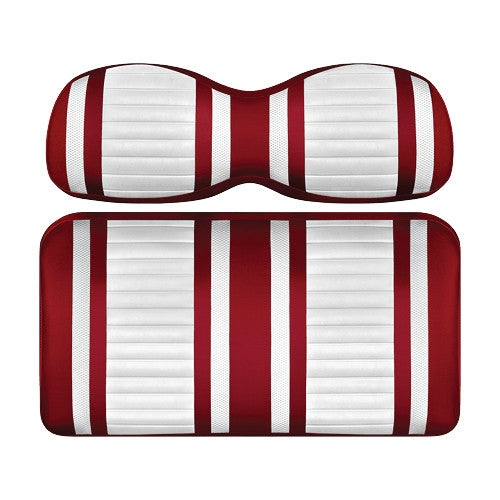 DoubleTake Two Tone Rear Seat Cushion Set - Extreme Edition - White