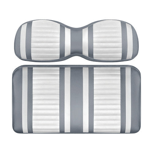 DoubleTake Two Tone Rear Seat Cushion Set - Extreme Edition - White