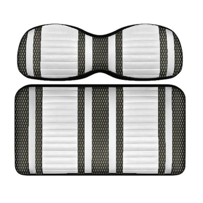 DoubleTake Two Tone Rear Seat Cushion Set - Extreme Edition - White