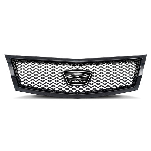 Doubletake Phoenix Body Kit Front Grill Diamond Black-Black