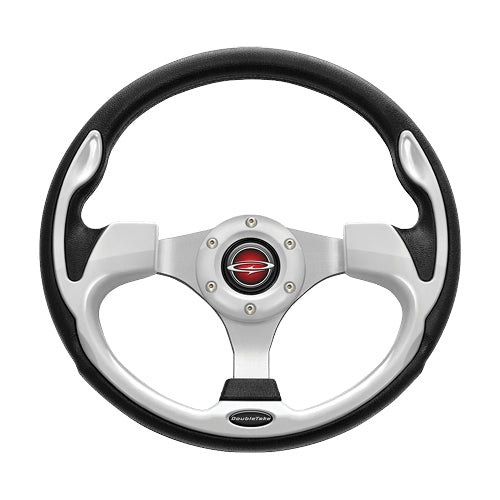 Doubletake Pilot Steering Wheel - Pearl White