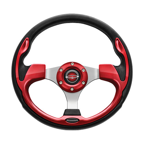 Doubletake Pilot Steering Wheel - Ruby