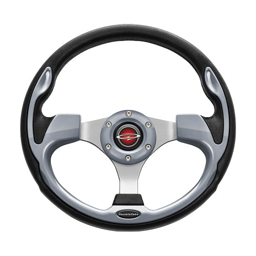 Doubletake Pilot Steering Wheel - Silver