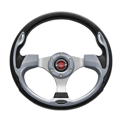 Doubletake Pilot Steering Wheel - Silver