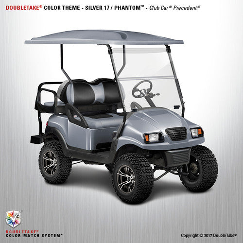 Doubletake Precedent Complete Silver Golf Cart Refurbish Kit Phantom Body