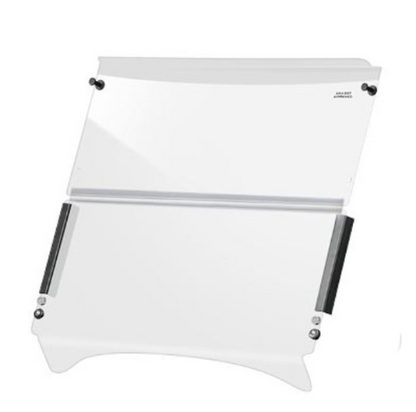 DOT Approved / AS4 Windshield with Magnetic-Catch, Clear, E-Z-GO TXT Factory 2014+ by DoubleTake