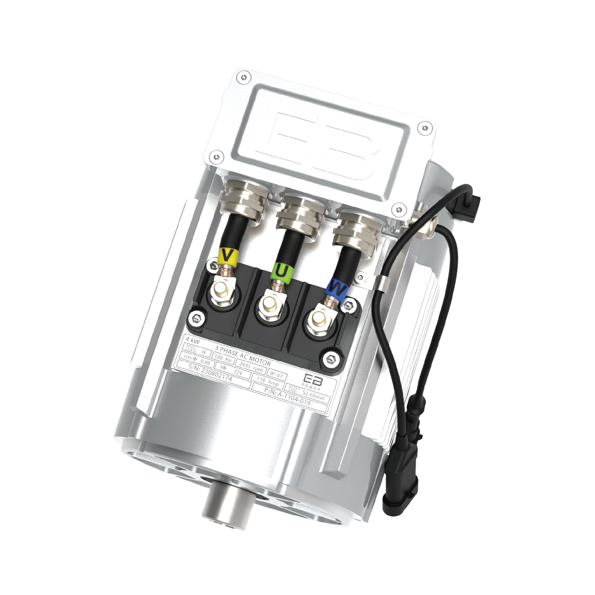 EB Power 4kW 10-spline motor for Club Car golf carts