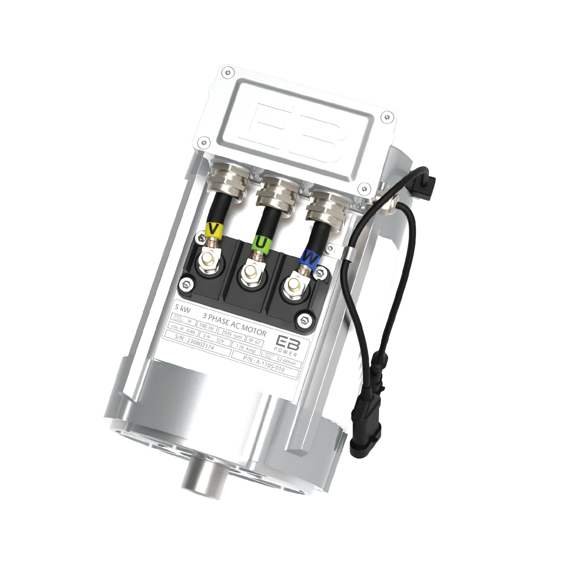 EB Power 5kW 10-spline motor for Club Car golf carts