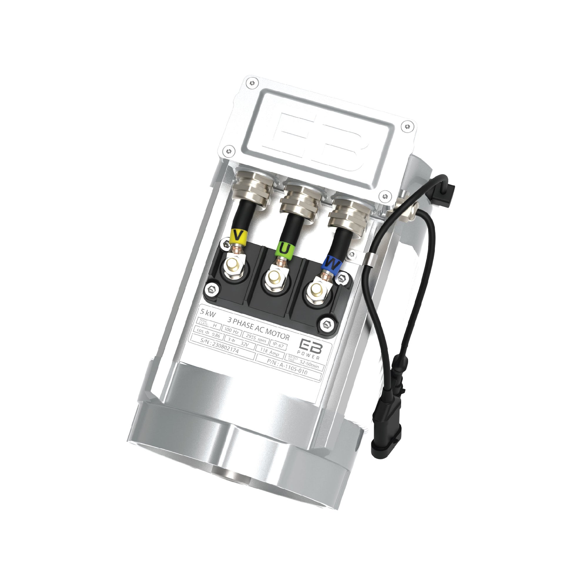 EB Power 5kW 19-spline motor for EZGO & Yamaha