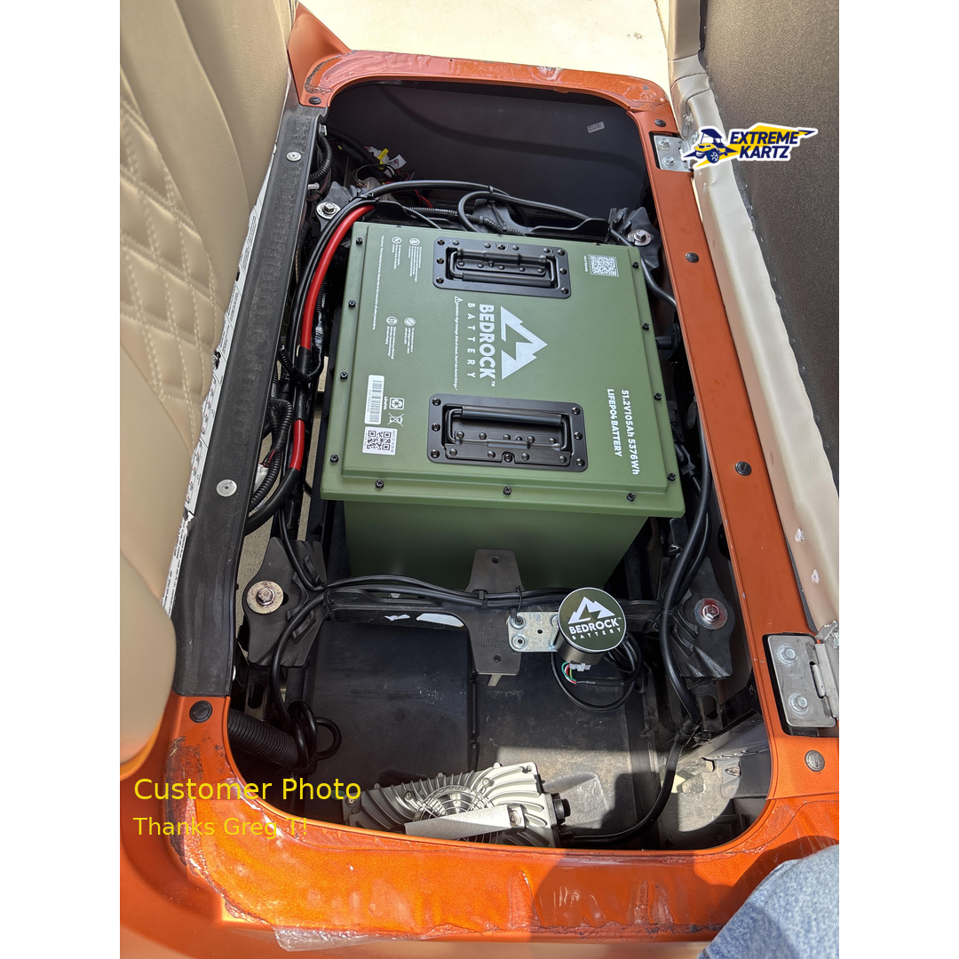 Bedrock Battery Compact 48V 105Ah – Yamaha Drive '11+ / Drive2