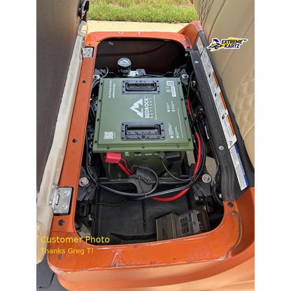 Bedrock Battery Compact 48V 105Ah – Yamaha Drive '11+ / Drive2