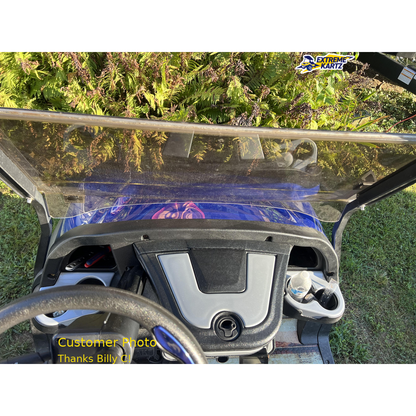 DoubleTake Sentry Dashboard for Club Car/EZGO – Silver / Club Car Precedent 04+