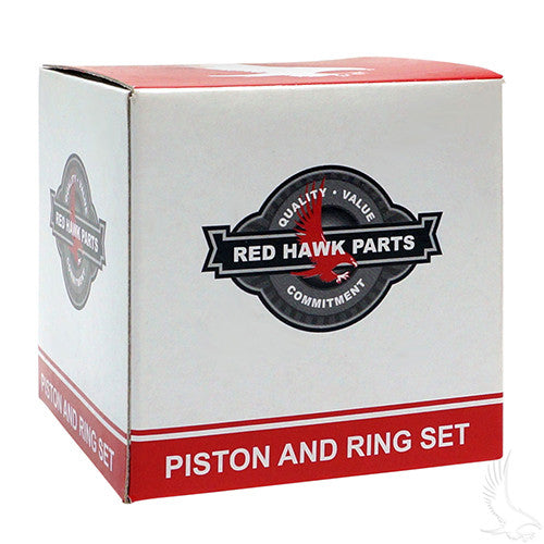 Piston and Ring Set, +.25mm, E-Z-Go 4 Cycle Gas 93-08 Fuji-Robin Only, 295cc, MCI