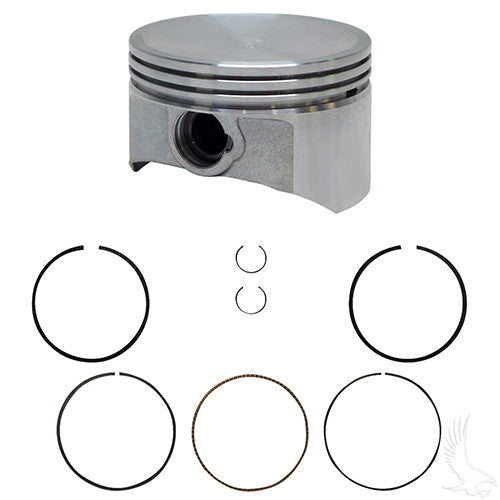 Piston and Ring Assembly, Standard, E-Z-Go RXV/TXT w/Kawasaki Engine