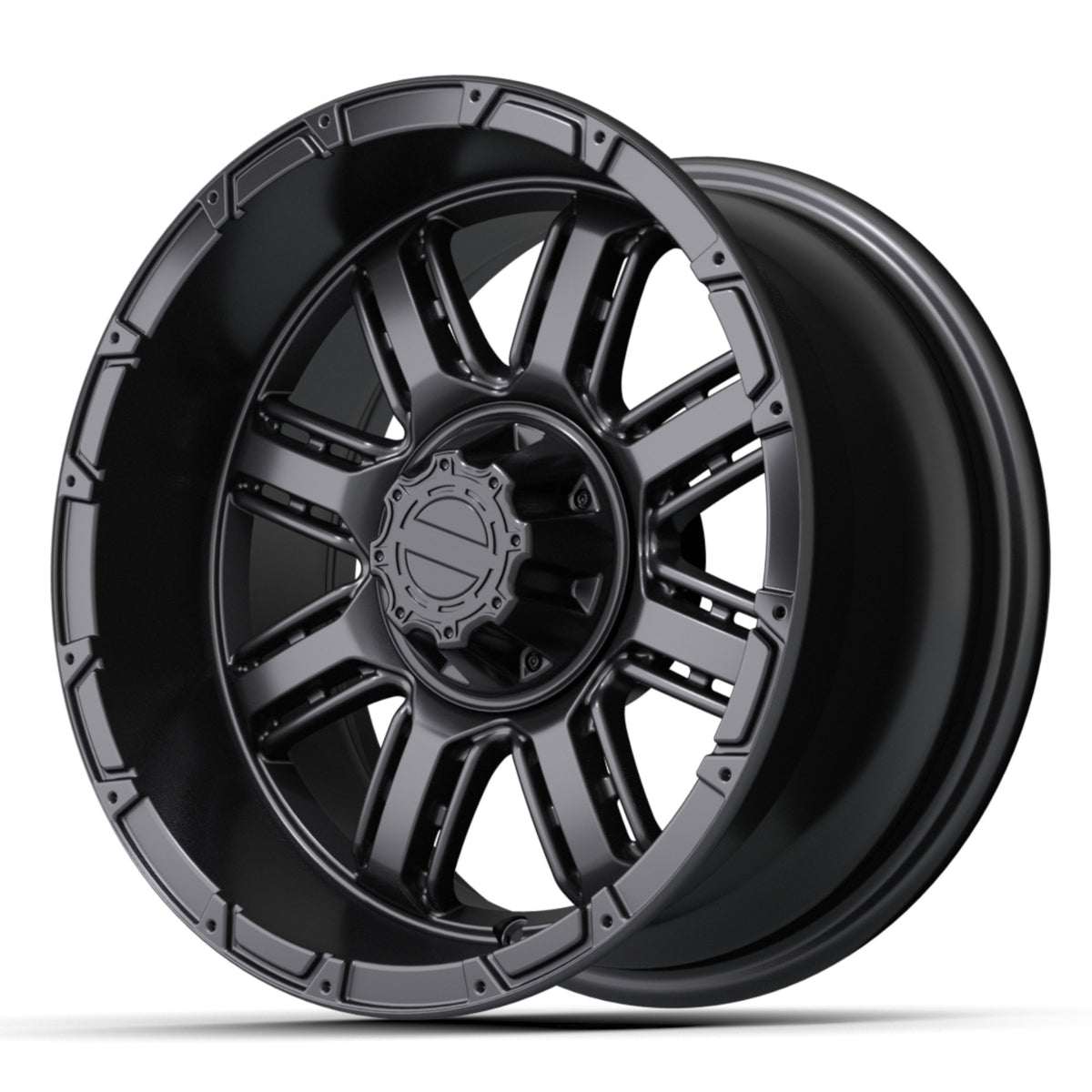 14x7 GTW® Matte Black Transformer Wheel