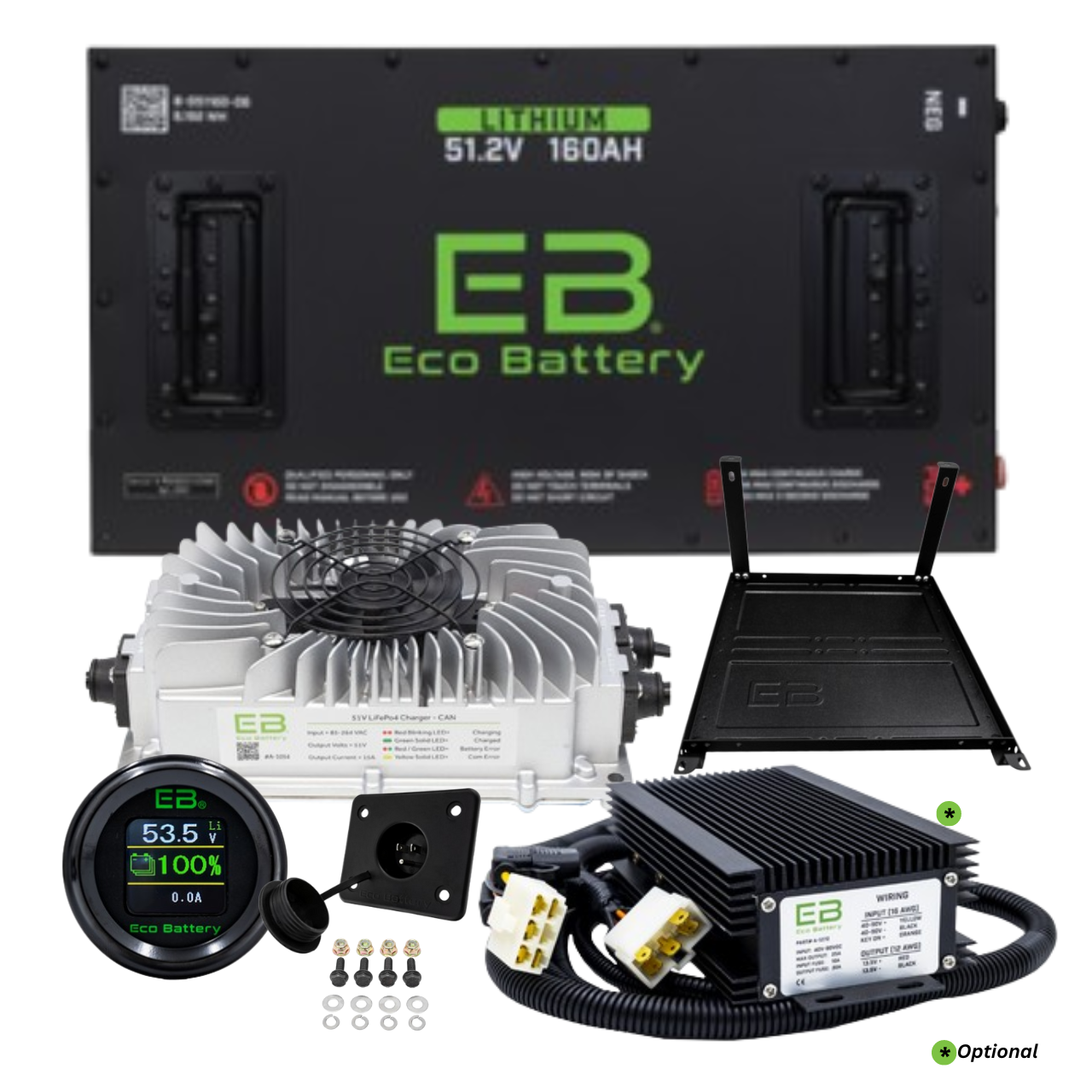 Eco Battery 48v 160ah Gen2 Lithium Bundle