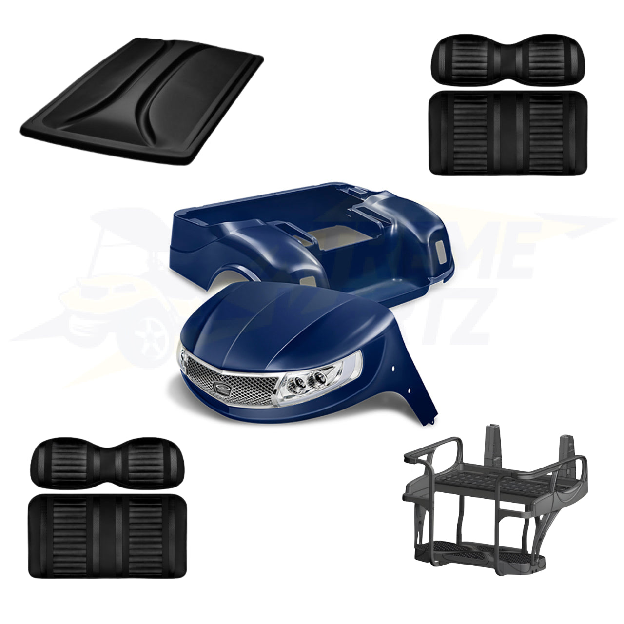 EZGO TXT Phoenix 5pc Upgrade Kit - Navy