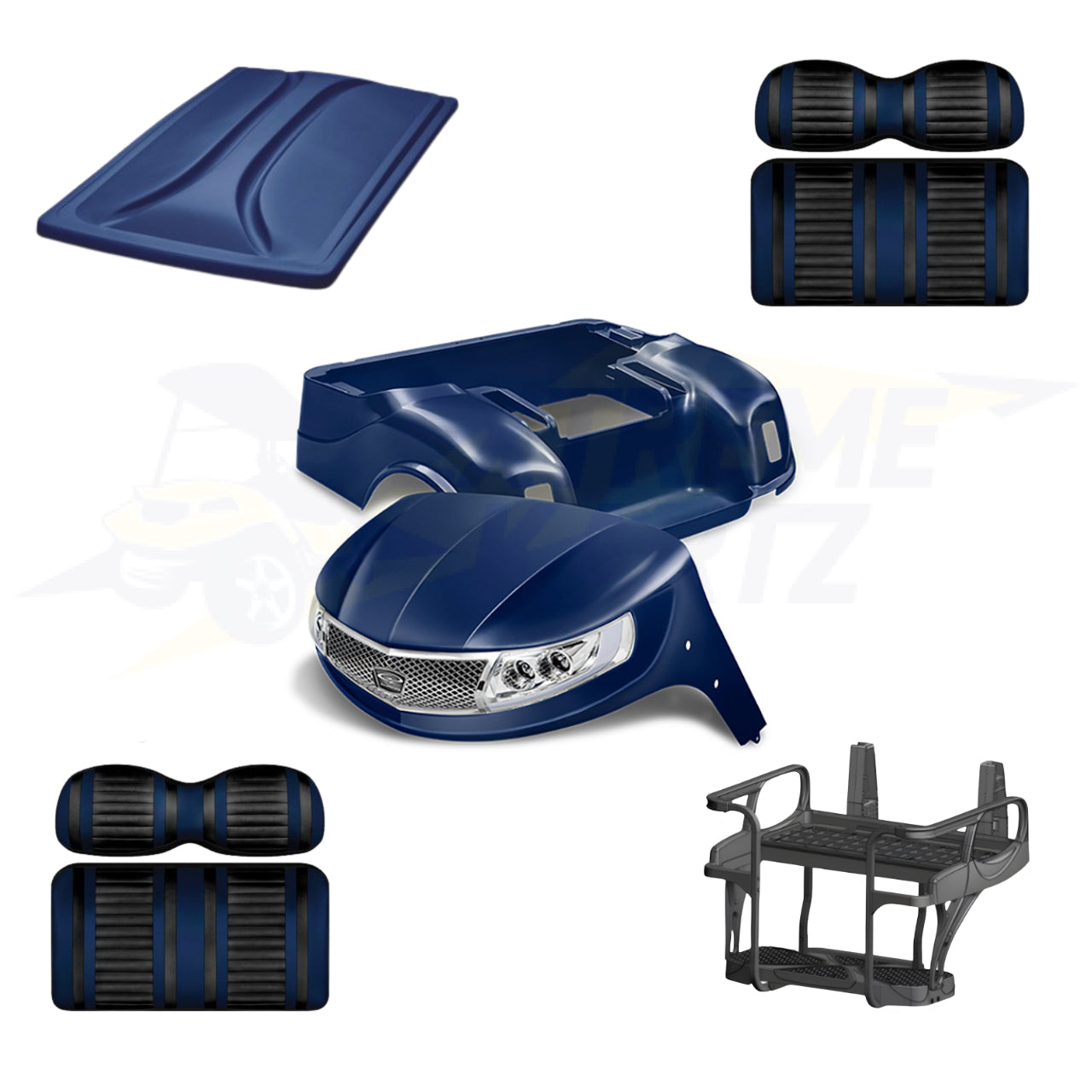 EZGO TXT Phoenix 5pc Upgrade Kit - Navy