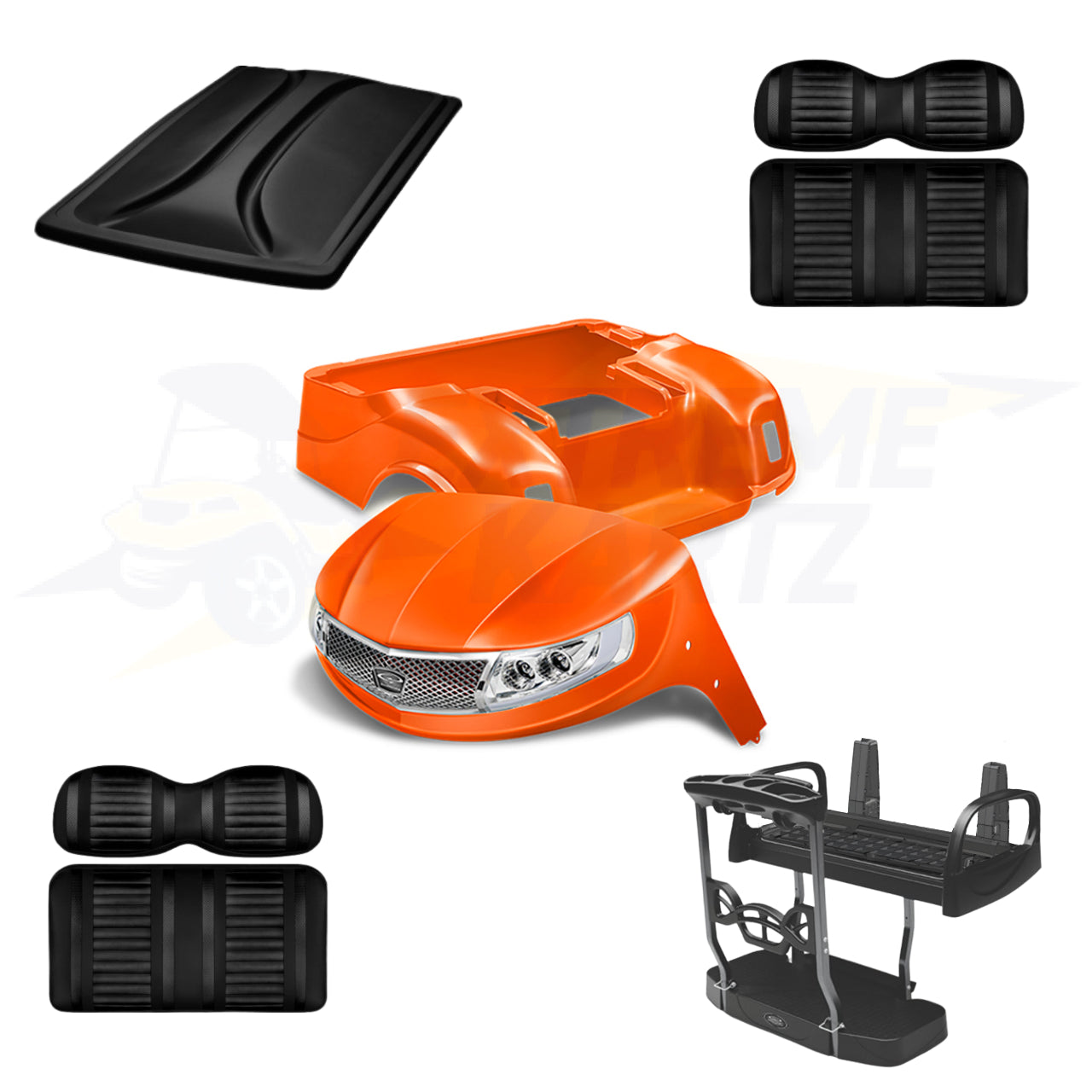EZGO TXT Phoenix 5pc Upgrade Kit - Orange