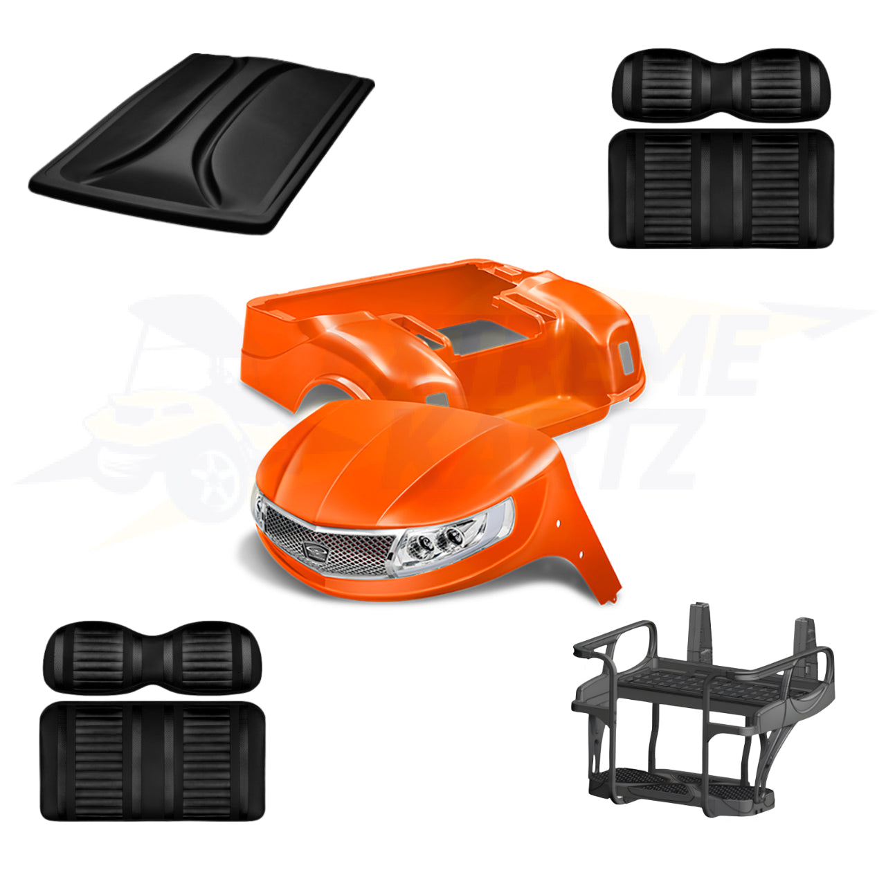 EZGO TXT Phoenix 5pc Upgrade Kit - Orange