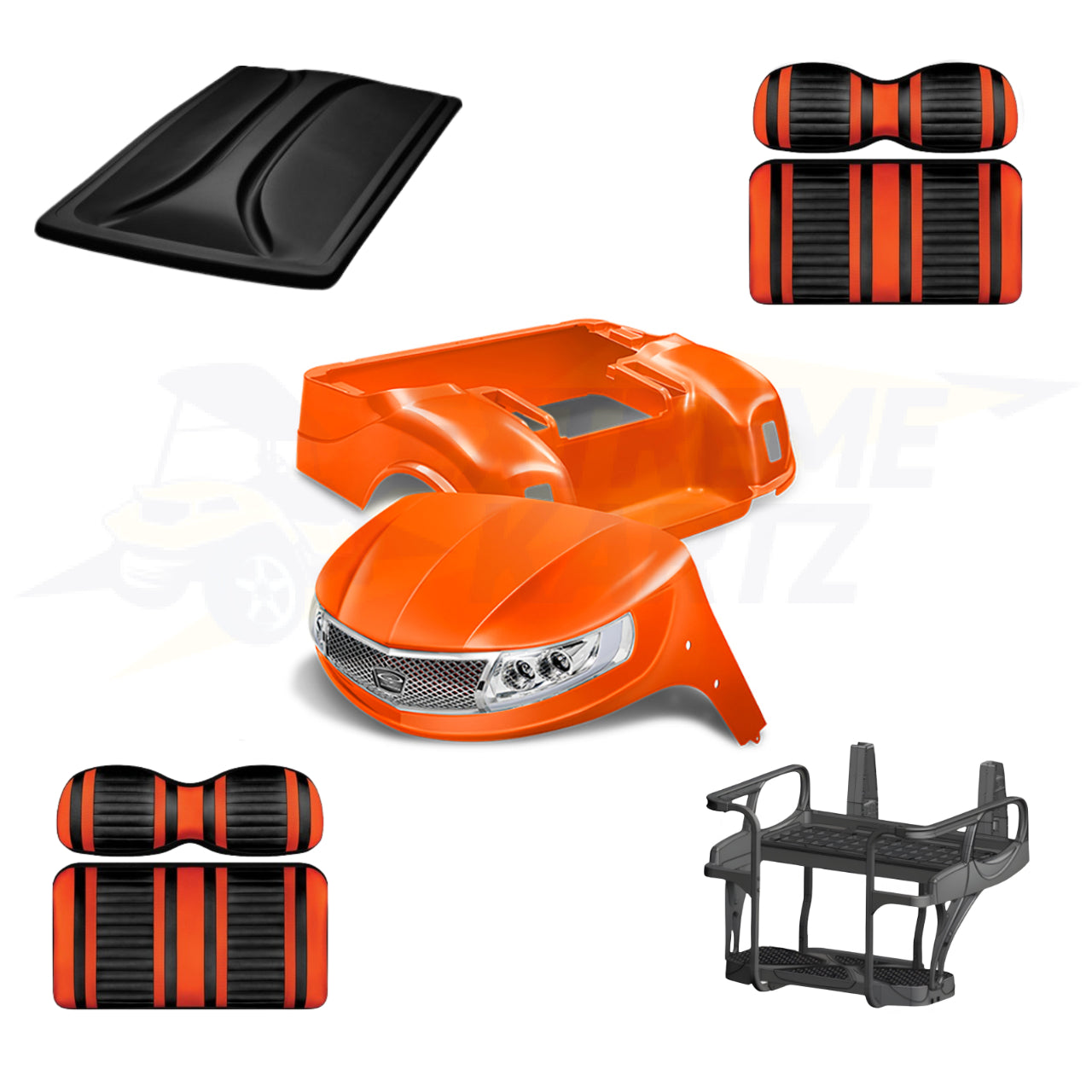 EZGO TXT Phoenix 5pc Upgrade Kit - Orange