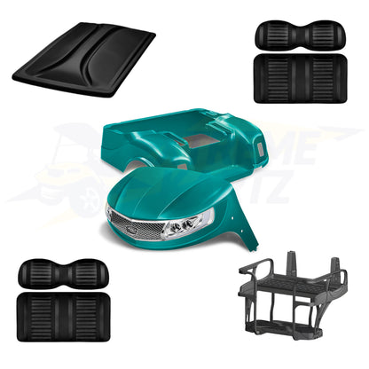 EZGO TXT Phoenix 5pc Upgrade Kit - Teal