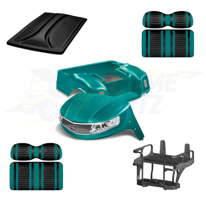 EZGO TXT Phoenix 5pc Upgrade Kit - Teal