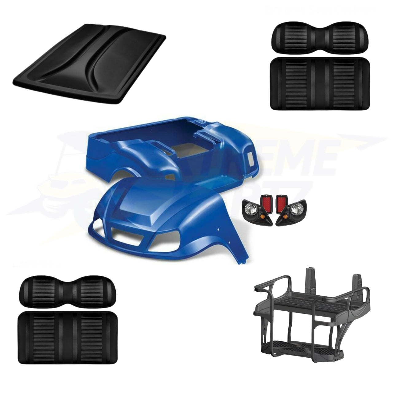 EZGO TXT Titan 5pc Upgrade Kit - Blue