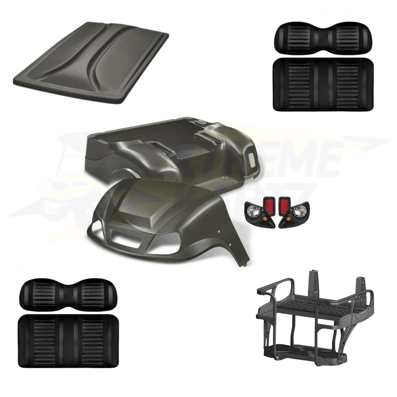 EZGO TXT Titan 5pc Upgrade Kit - Graphite