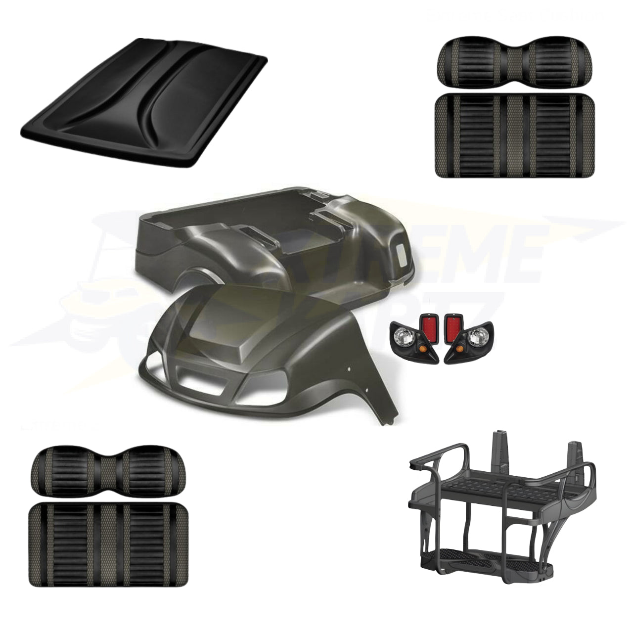 EZGO TXT Titan 5pc Upgrade Kit - Graphite