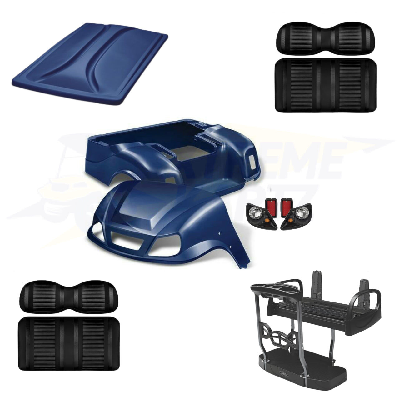 mygo EXSセット EZGO TXT Titan 5pc Upgrade Kit - Navy – Extreme Kartz