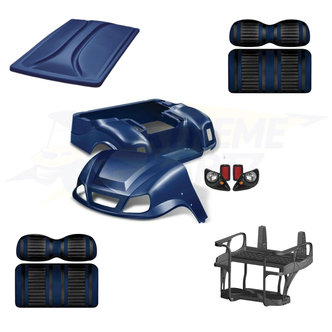 EZGO TXT Titan 5pc Upgrade Kit - Navy