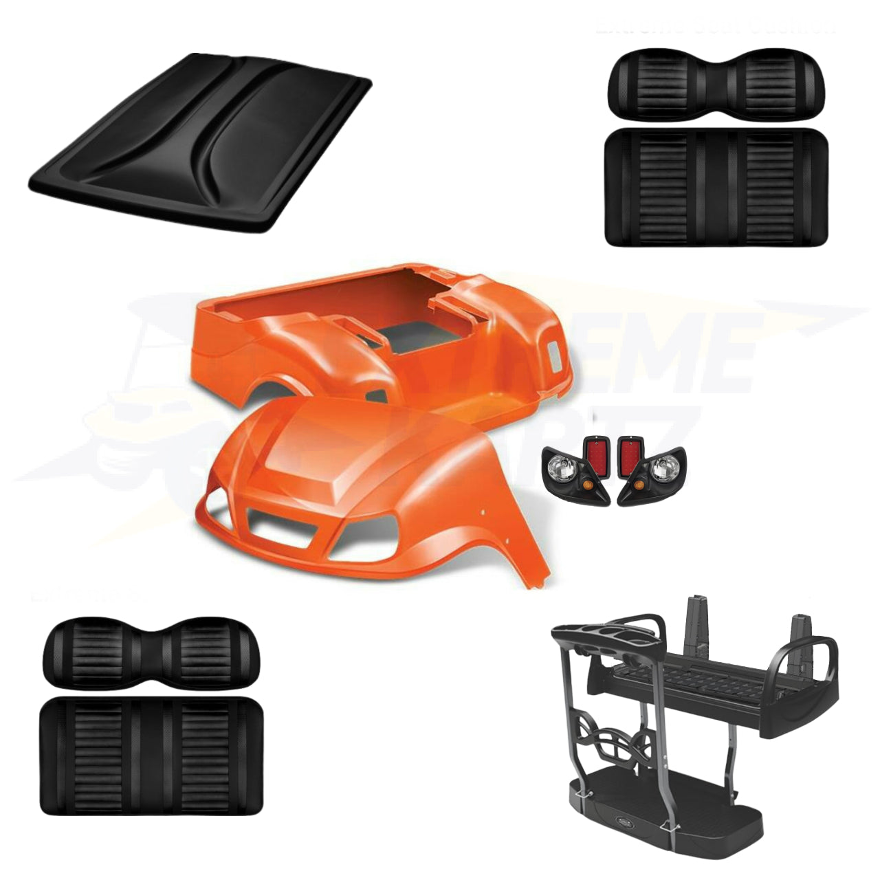 【20%OFF】5/31まで23,000→18,400円　Khago EZGO TXT Titan 5pc Upgrade Kit - Orange – Extreme Kartz