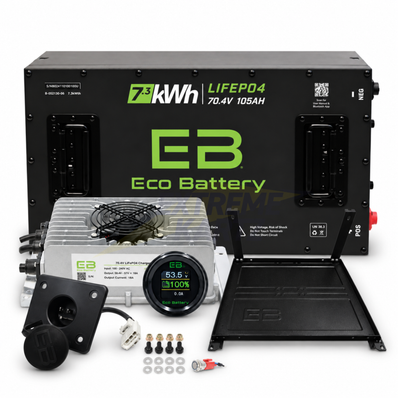 Eco Battery 70V 105Ah Lithium Battery Bundle