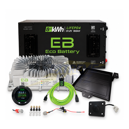 Eco Battery 48v 160ah Lithium Bundle Kit - Select your Cart