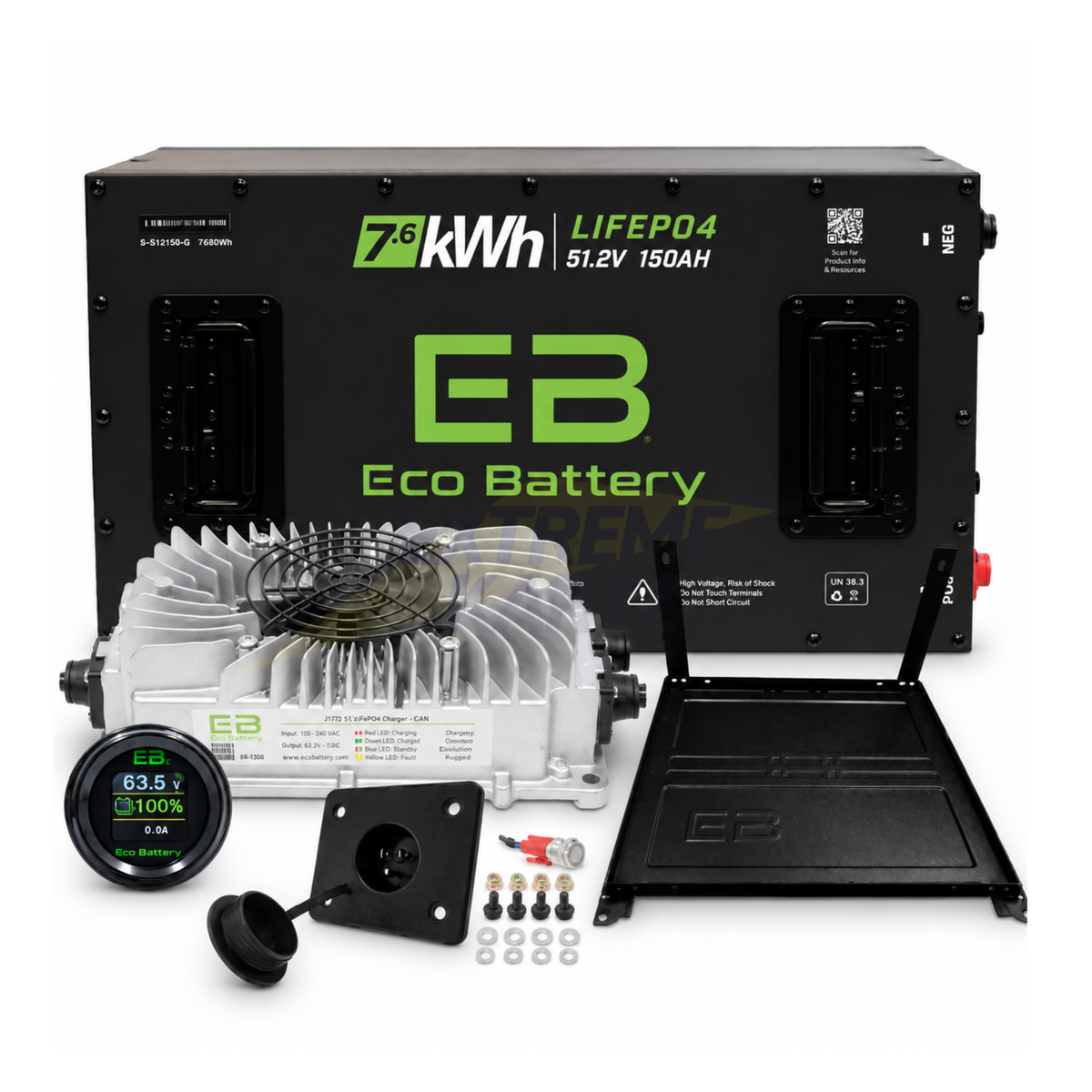 Eco Battery 48v 150ah Lithium Bundle